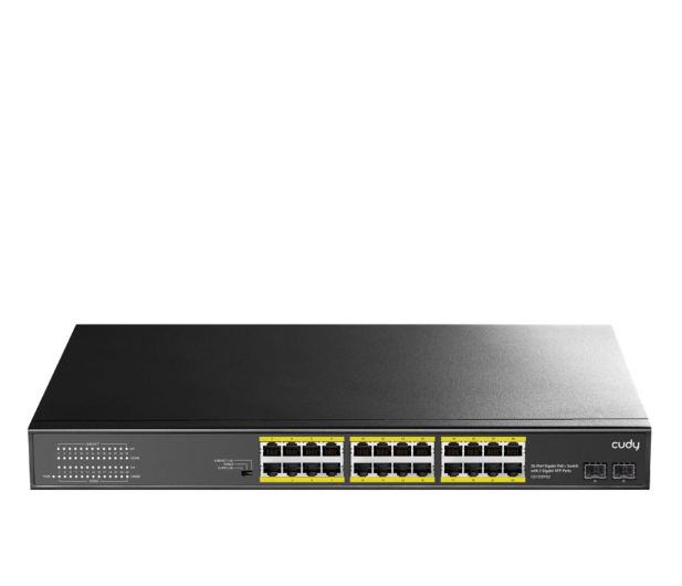 CUDY GS1028PS2 24xGE PoE+ 300W 2xSFP - 1110364 - zdjęcie
